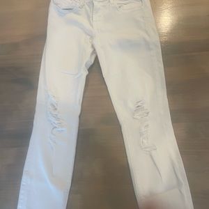 J Brand white jeans
